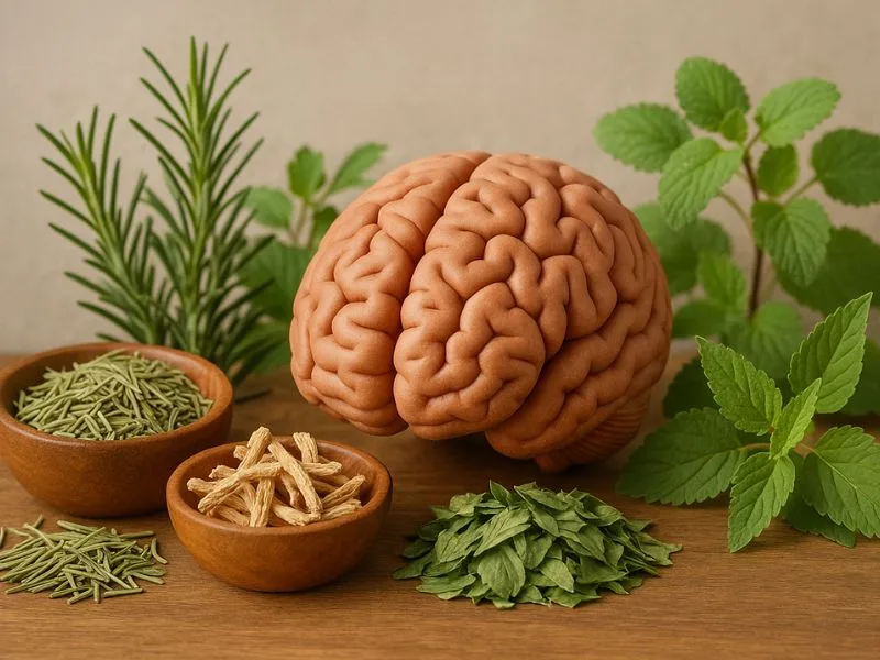 الأعشاب الطبيعية تعزز الانتباه العقلي وتحسن التركيز الذهني
