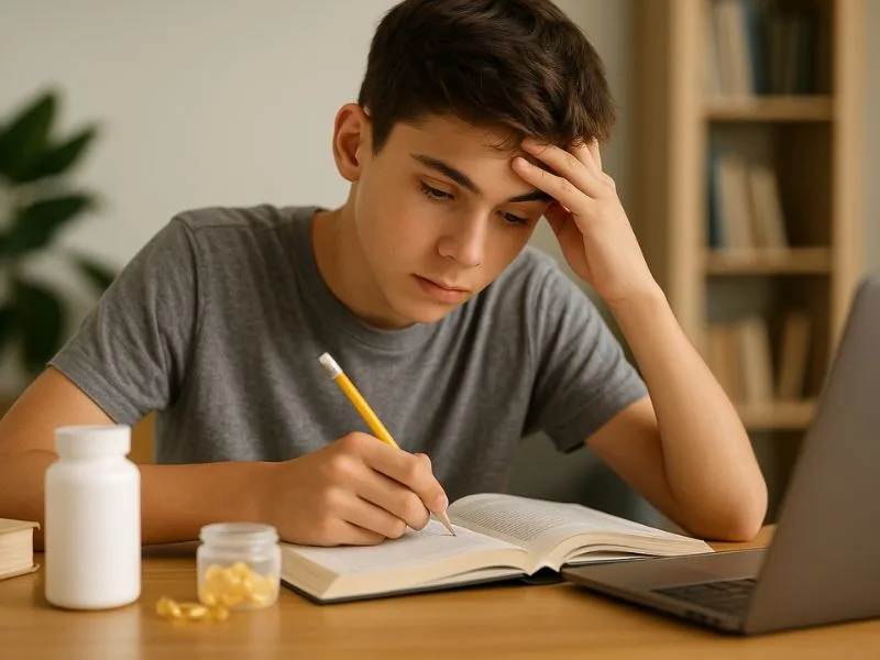 أفضل المكملات لتحسين التركيز والانتباه عند الطلاب وتعزيز الأداء الدراسي بطريقة طبيعية