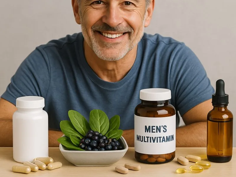 أفضل المكملات اليومية لدعم صحة الرجال وتعزيز النشاط العام والوظائف الحيوية بشكل طبيعي