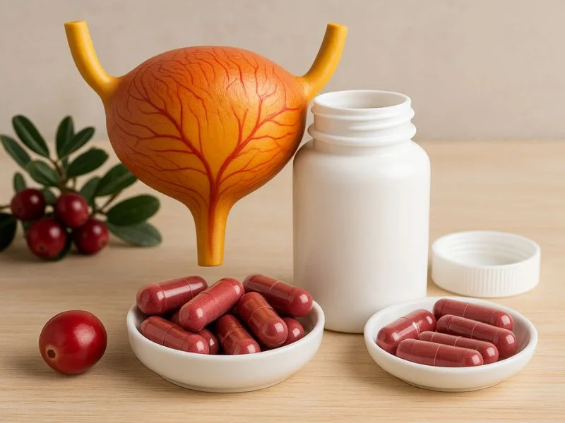 أفضل المكملات لدعم صحة الجهاز البولي وتعزيز وظائف المثانة بشكل طبيعي وآمن