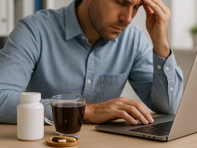 أفضل المكملات لزيادة الطاقة الذهنية خلال ساعات العمل الطويلة وتحسين التركيز والإنتاجية بشكل طبيعي