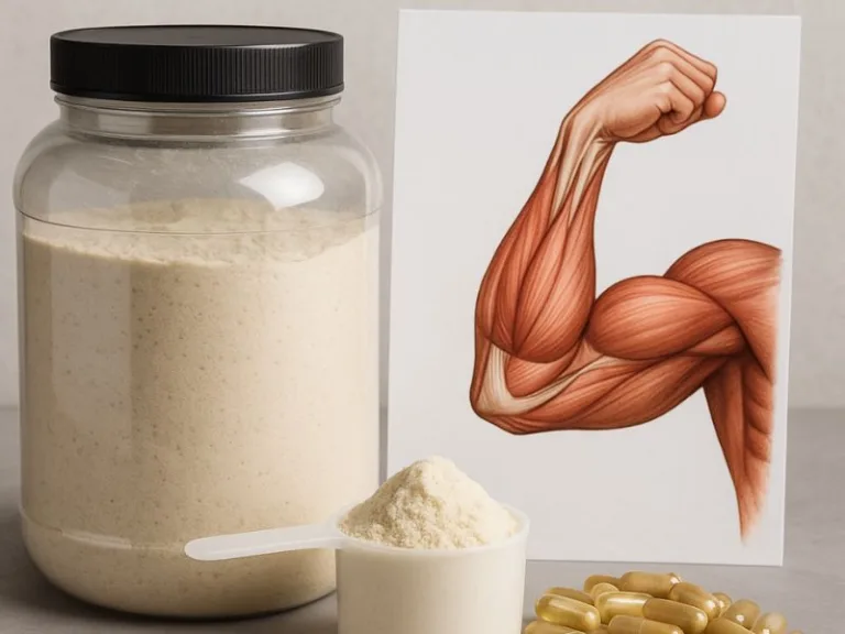 أفضل المكملات لدعم صحة العضلات وتعزيز الكتلة العضلية بطرق طبيعية وآمنة