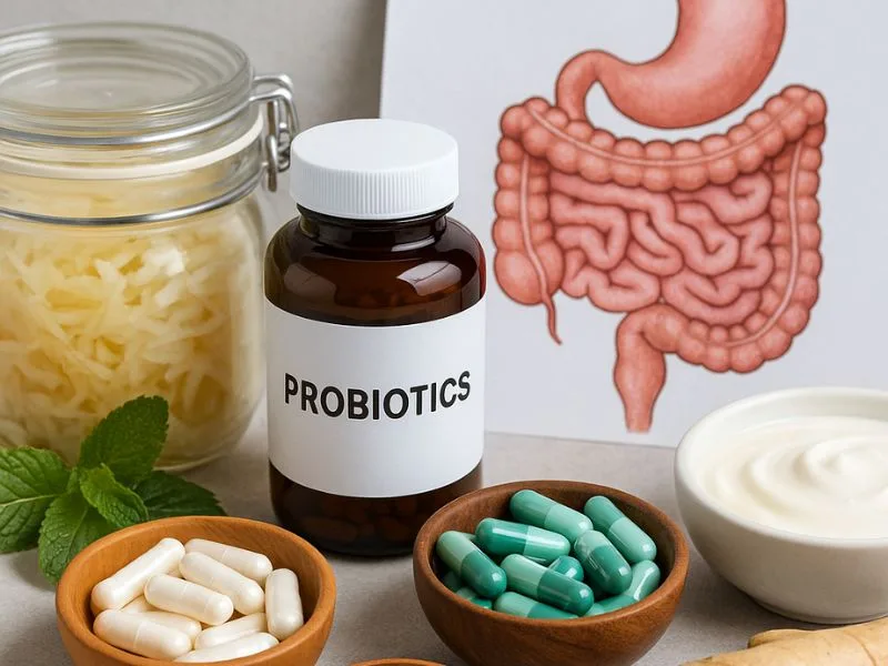 أفضل المكملات الطبيعية لدعم الجهاز الهضمي في الحالات المزمنة وتحسين صحة الأمعاء بفعالية