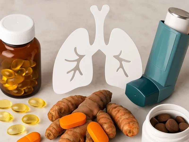 أفضل المكملات الطبيعية لتقليل نوبات الربو وتحسين صحة الجهاز التنفسي بطريقة آمنة