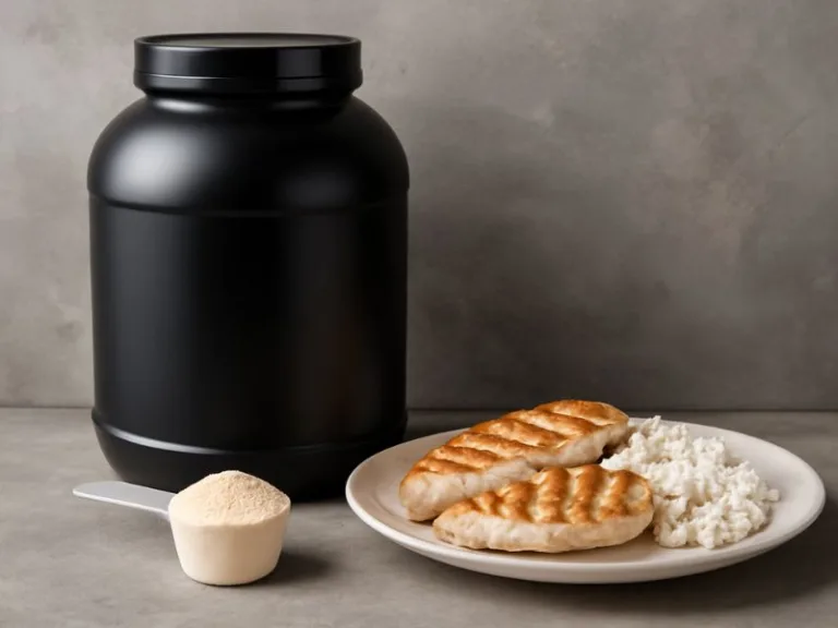 أفضل بروتين لبناء العضلات بدون دهون، مع مكملات بروتين ومسحوق ومكونات غذائية صحية