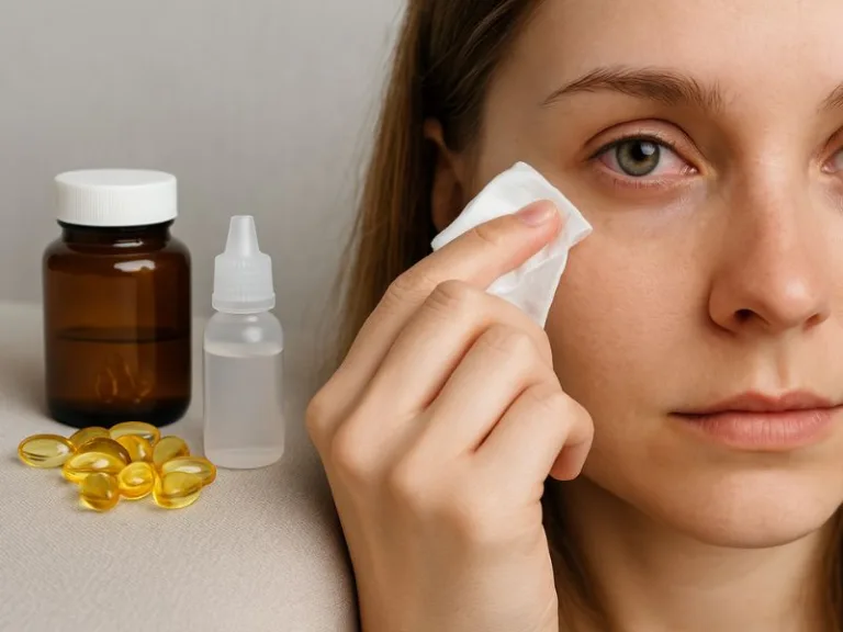 أفضل مكملات لتقليل جفاف العين وتحسين الترطيب ودعم صحة البصر