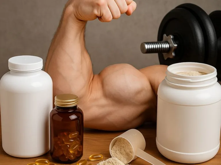 أفضل مكملات لزيادة القوة العضلية بشكل طبيعي ودعم الأداء البدني