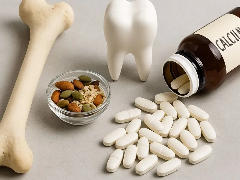 أهم المعادن التي تساهم في تقوية العظام والأسنان بشكل طبيعي