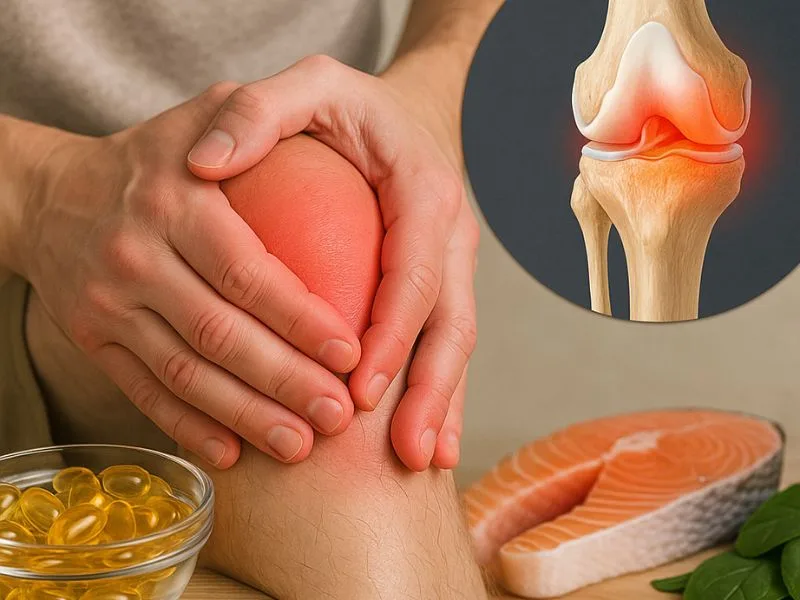 أوميغا 3 يساعد في تقليل التورم والحد من التهاب المفاصل بشكل طبيعي
