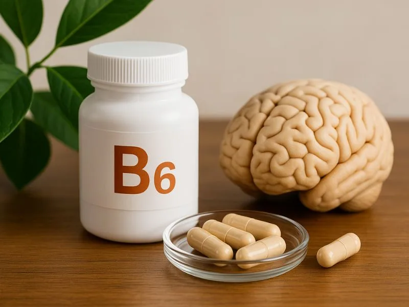 أهمية فيتامين B6 في دعم التوازن العصبي والنفسي وتعزيز صحة الدماغ