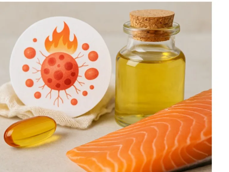 أوميغا 3 تساعد في تقليل الالتهاب الخلوي المزمن وتحسين صحة الخلايا