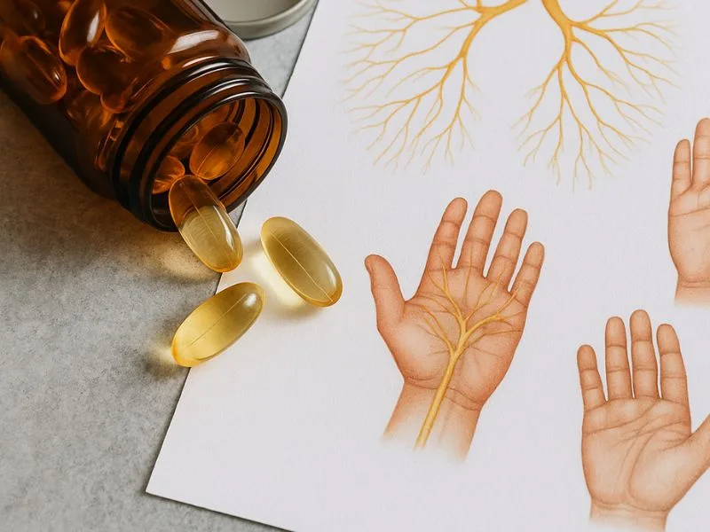 أوميغا 3 تساهم في حماية الأعصاب الحسية وتحسين وظائف الجهاز العصبي