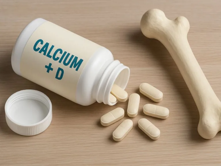 أفضل المكملات التي تجمع بين الكالسيوم وفيتامين D لتعزيز صحة العظام