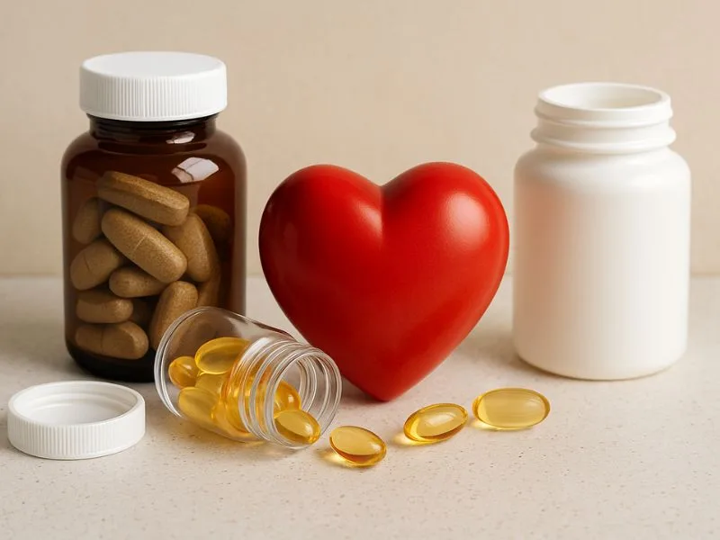 أفضل مكملات غذائية تساهم في دعم صحة القلب والشرايين وتعزيز الدورة الدموية