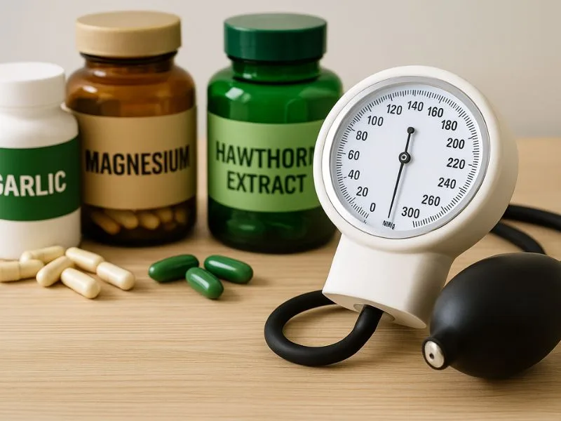 أفضل مكملات طبيعية لدعم ضغط الدم الطبيعي والحفاظ على توازنه اليومي