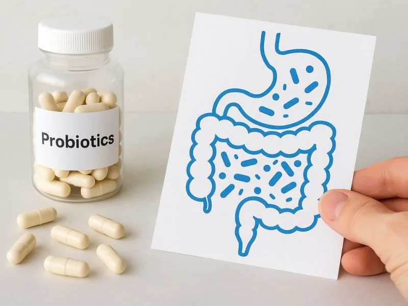 هل البروبيوتيك تساعد في توازن البكتيريا المعوية
