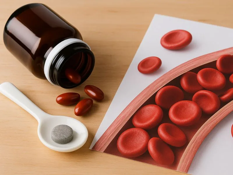 هل الحديد عنصر اساسي لدعم انتاج خلايا الدم