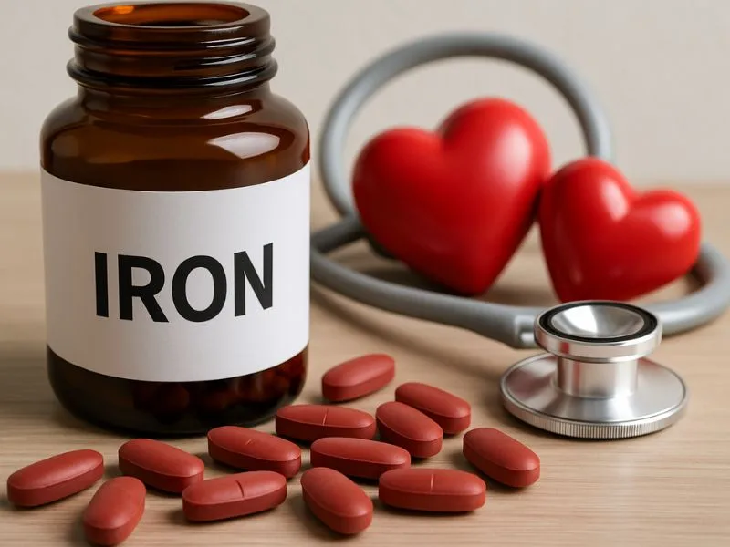مكملات الحديد تساهم في نقل الأكسجين عبر الدم وتعزيز طاقة الجسم وصحة القلب