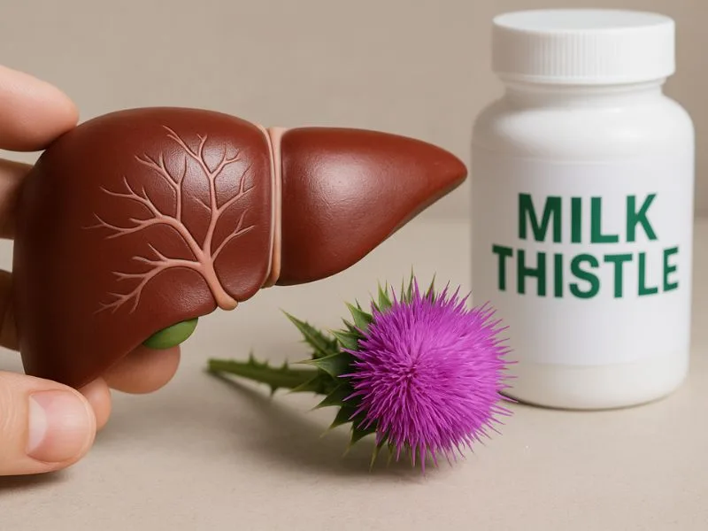 هل الحليب الشوك يساعد في حماية الكبد