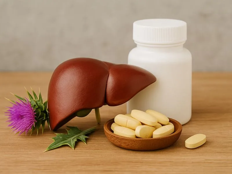 مكملات السيليمارين تساعد في تجديد خلايا الكبد وتحسين صحته بشكل طبيعي