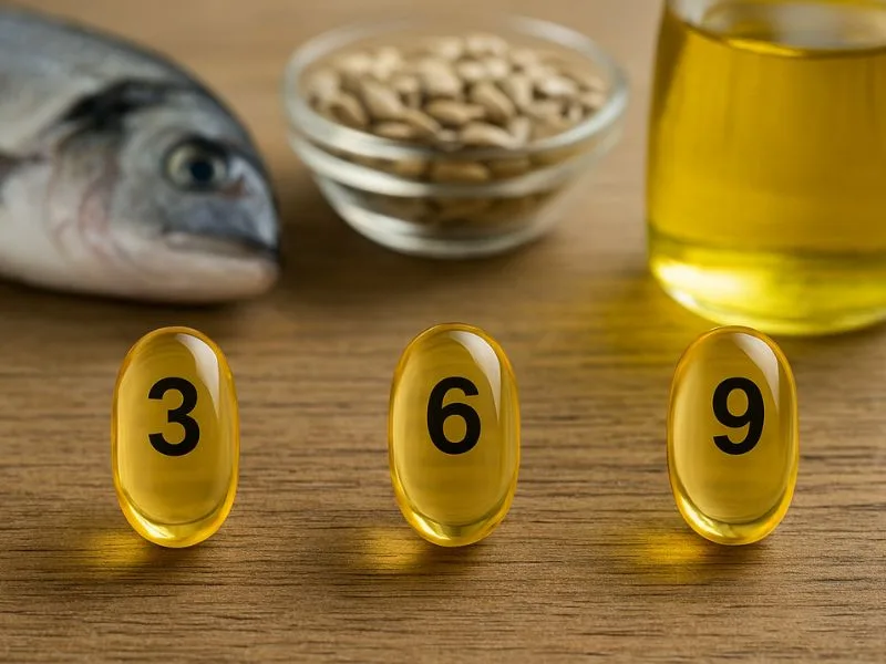 الفرق بين أوميغا 3 وأوميغا 6 وأوميغا 9 وفوائد كل نوع للصحة العامة