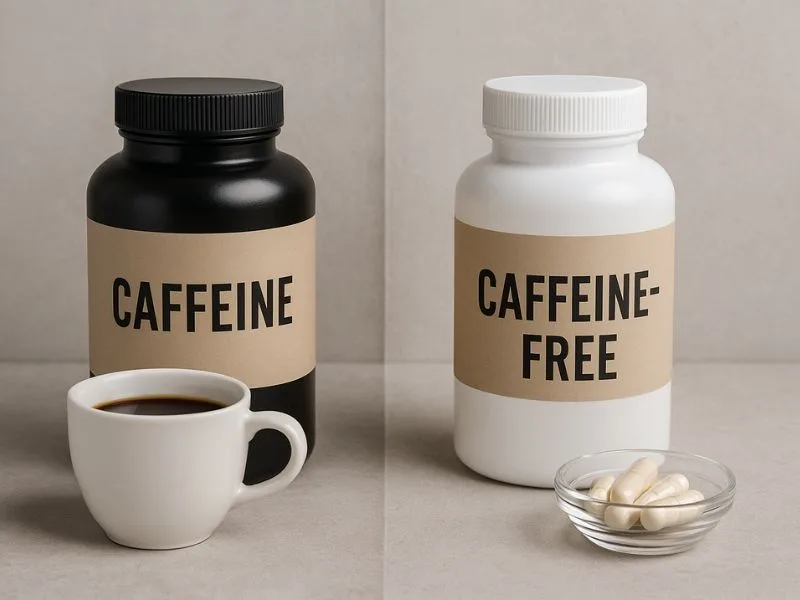 الفرق بين مكملات الكافيين ومكملات بدون كافيين يساعد على اختيار الأنسب حسب الهدف الرياضي