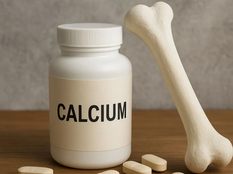 هل مكملات الكالسيوم وحدها كافية لصحة العظام