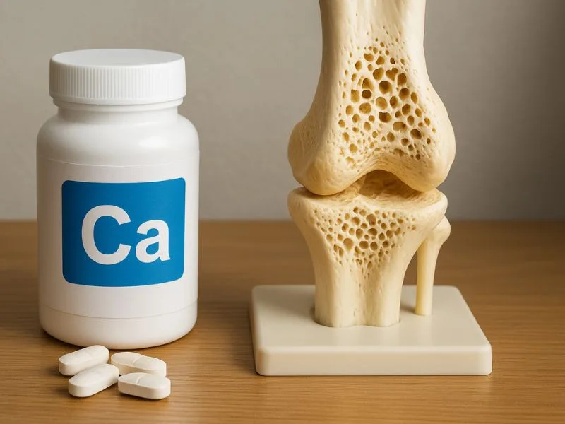 هل الكالسيوم وحده يكفي لعلاج هشاشة العظام