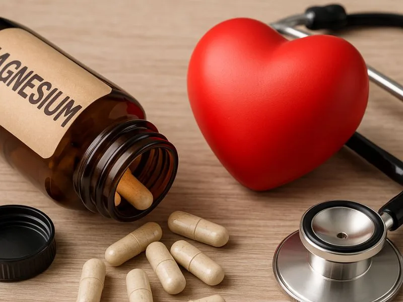 مكملات المغنيسيوم تساهم في دعم انتظام ضربات القلب وتحسين صحة القلب العامة