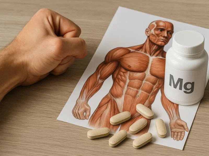 المغنيسيوم يساعد في تقوية العضلات وتحسين تنسيق الحركة والأداء البدني