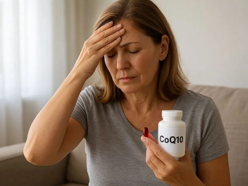 مكمل CoQ10 يساهم في دعم الطاقة وتقليل نوبات الصداع بشكل فعال