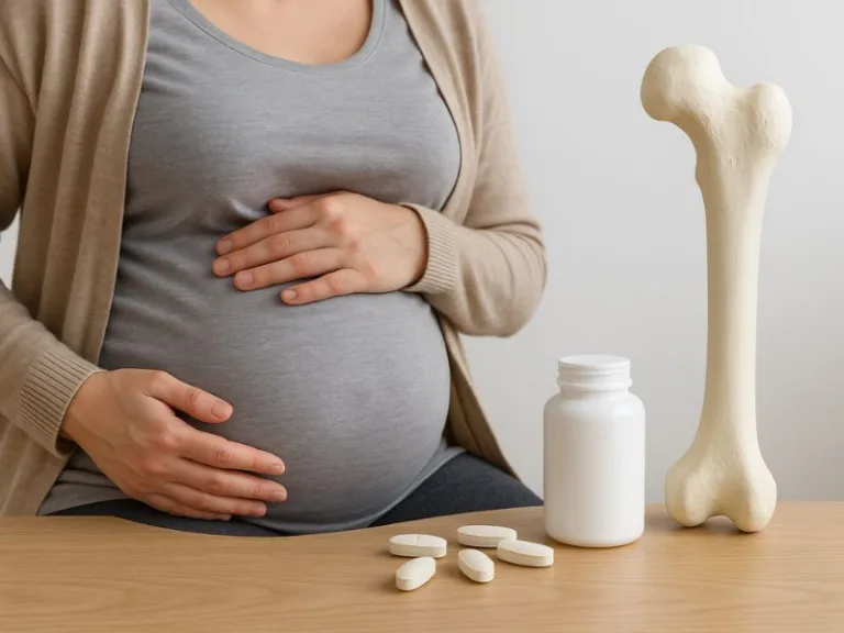 اهمية الكالسيوم في تقوية عظام الام والجنين