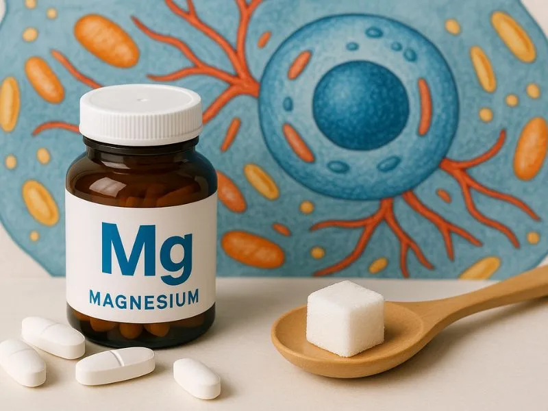 أهمية المغنيسيوم في تنظيم الجلوكوز داخل خلايا الجسم بطريقة طبيعية