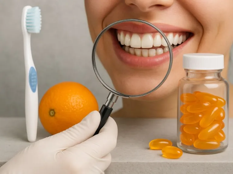 فيتامين C يساعد في الوقاية من التهابات اللثة ويعزز صحة الفم