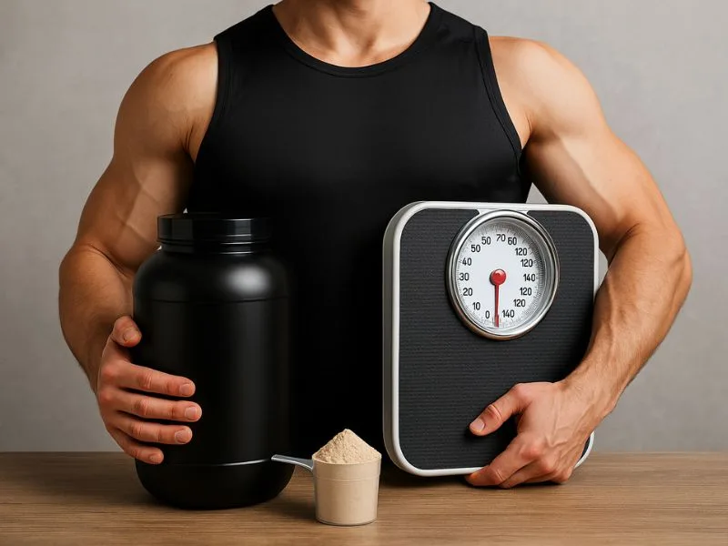 تأثير البروتين على إنقاص الوزن وبناء الجسم من خلال دعم الكتلة العضلية وتحفيز الحرق