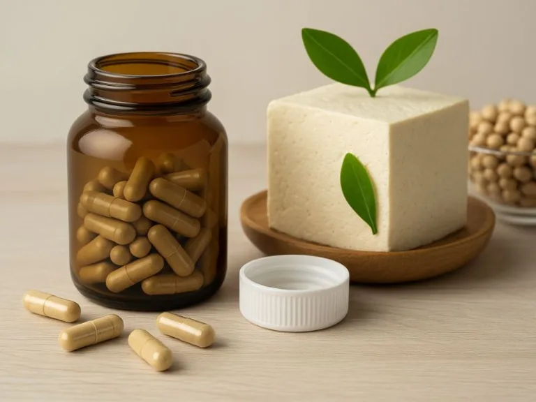 مكملات تحتوي على فيتوإستروجينات لتنظيم مستوى الإستروجين بشكل طبيعي