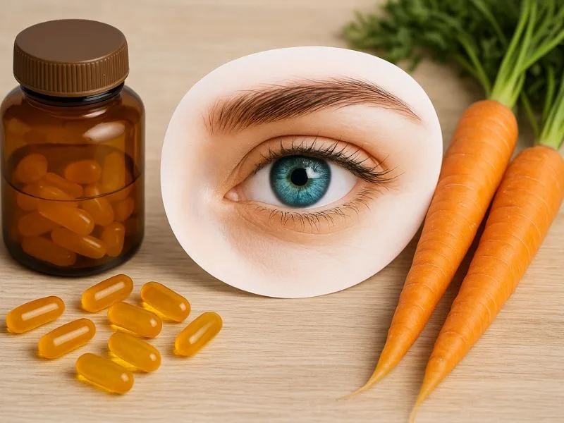 هل فيتامين a يعزز من قوة الابصار
