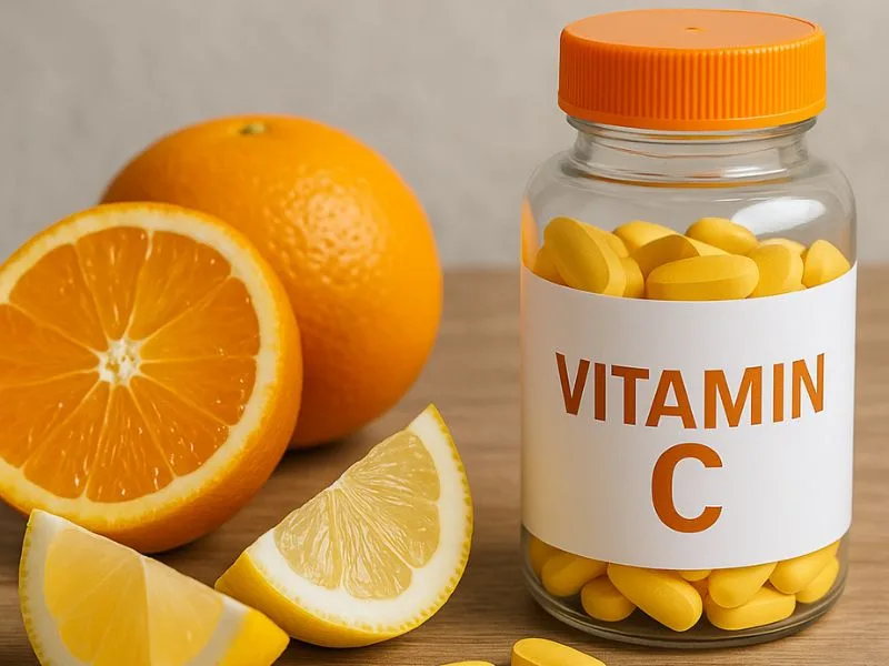 أهمية فيتامين C كمضاد أكسدة يومي يساهم في تعزيز مناعة الجسم والحماية من الإجهاد التأكسدي