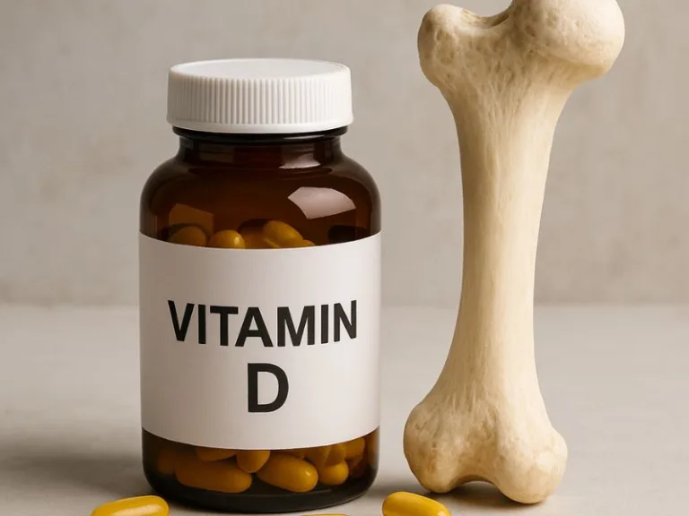 فيتامين D يعزز امتصاص الكالسيوم في العظام ويساهم في تقويتها