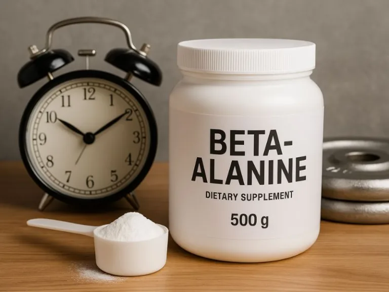 نتائج مكملات البيتا ألانين تبدأ بالظهور تدريجيا بعد فترة من الاستخدام المنتظم