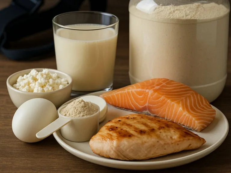 أفضل مصادر البروتين لاستعادة العضلات بعد التمرين بشكل فعال