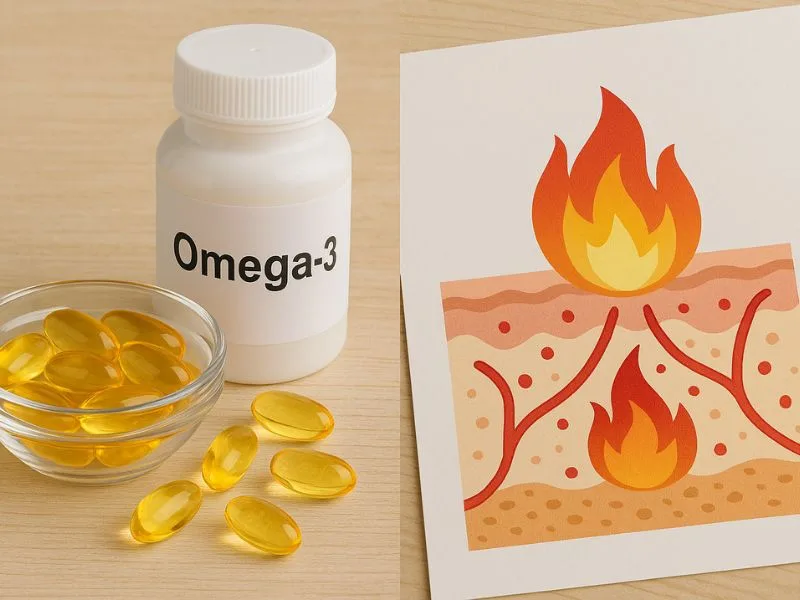 مكملات تحتوي على أوميغا 3 لتقليل الالتهاب المناعي
