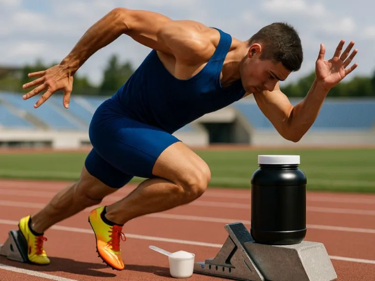 مكملات لدعم الانفجار العضلي عند بداية الانطلاق السريع