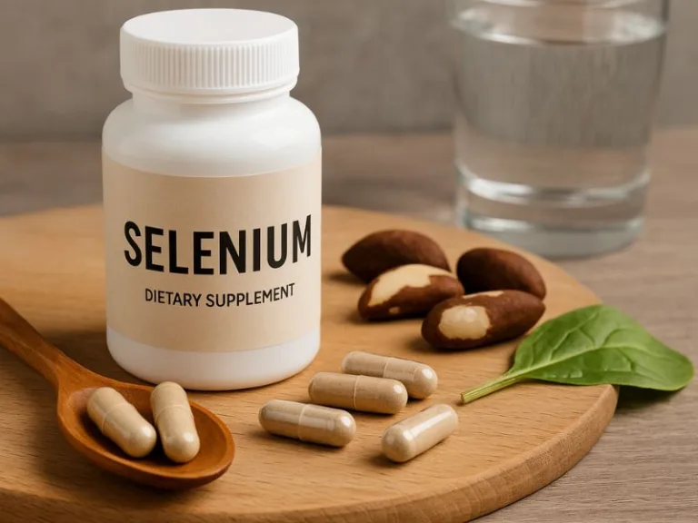 مكملات تحتوي على السيلينيوم للوقاية من الإجهاد التأكسدي وتعزيز الصحة