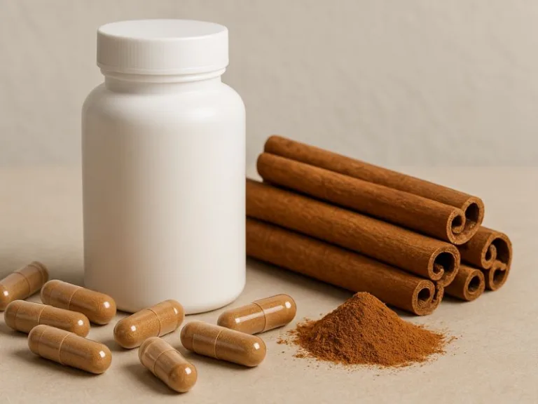 مكملات تحتوي على القرفة تساهم في دعم توازن سكر الدم بشكل طبيعي