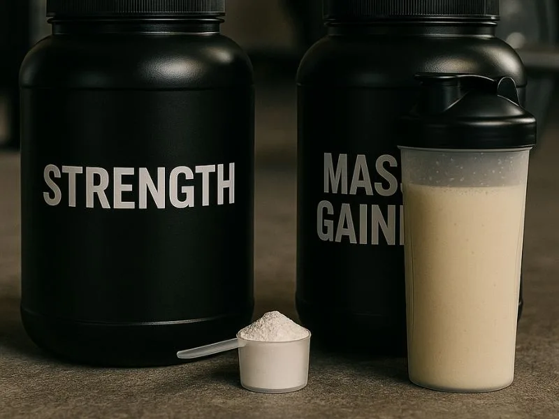الفرق بين مكملات القوة ومكملات التضخيم واختيار الأنسب للأهداف الرياضية