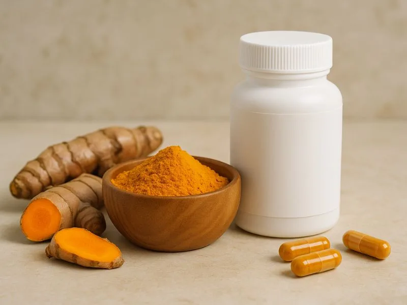 مكملات تحتوي على الكركمين الطبيعي لمحاربة الالتهابات المزمنة