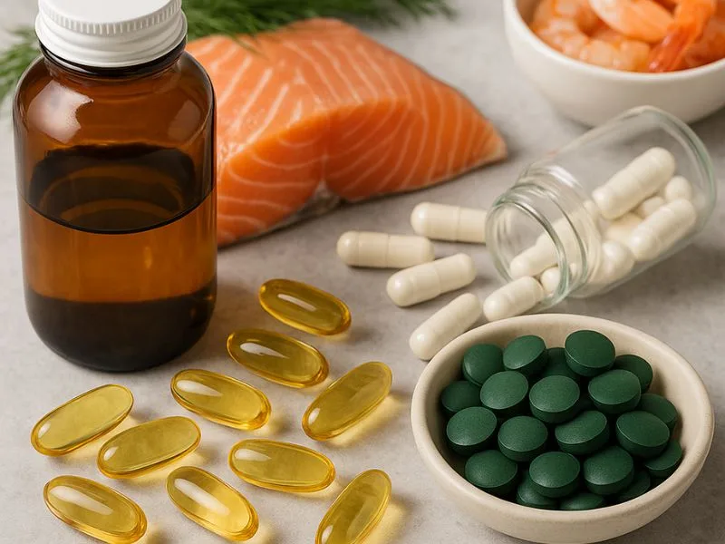 مكملات بحرية لدعم الصحة العامة وتعزيز العناصر الغذائية الأساسية