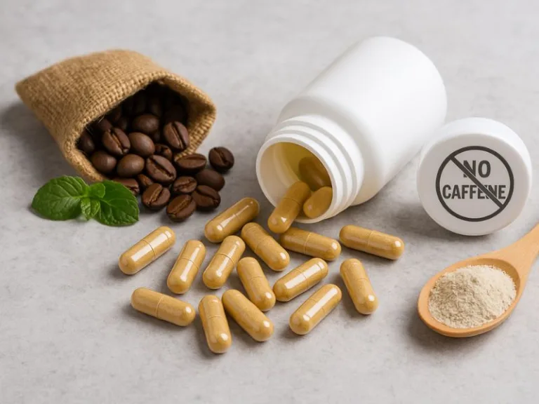 مكملات بدون كافيين تقدم طاقة طبيعية بدون تأثيرات منبهة