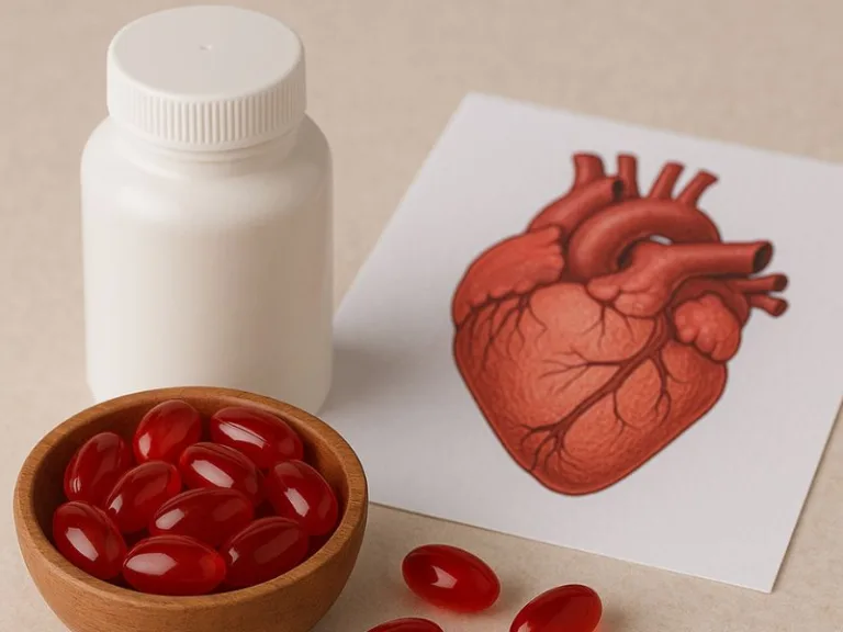 مكملات تحتوي على CoQ10 لدعم صحة عضلة القلب وتعزيز أدائها